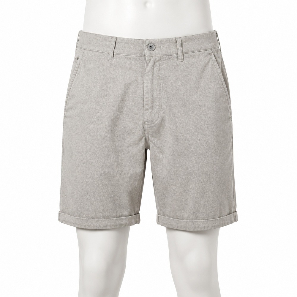Fundamental Coast Los Angeles Mens 35 Golf Travel Shorts Heather Oatmeal 9"